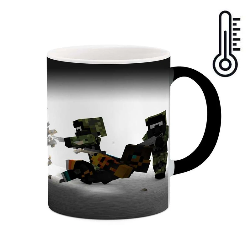 ماگ حرارتی کاکتی مدل ماینکرافت کد mgh13016