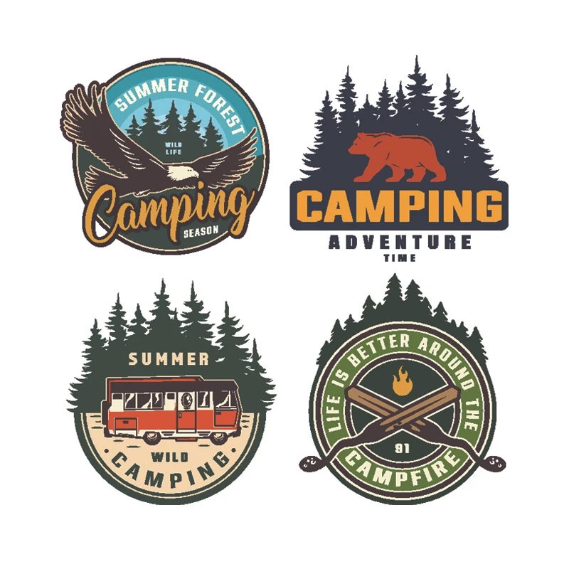 برچسب بدنه خودرو رایسان طرح آفرود کد OF0075مجموعه 4 عددی