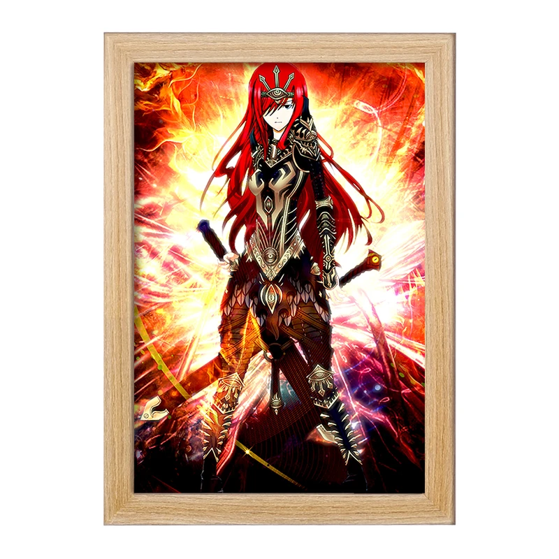 تابلو خندالو مدل ارزا انیمه فری تیل Fairy Tail  کد 16513