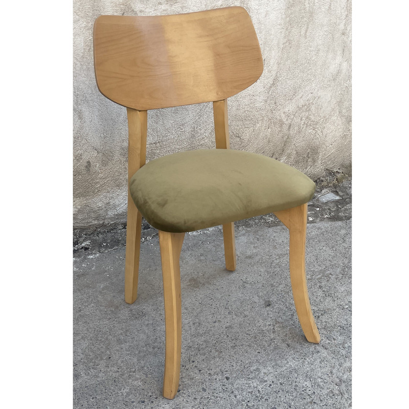 میز و صندلی ناهارخوری 4 نفره گالری چوب آشنایی مدل Khod-minfili-Lux4