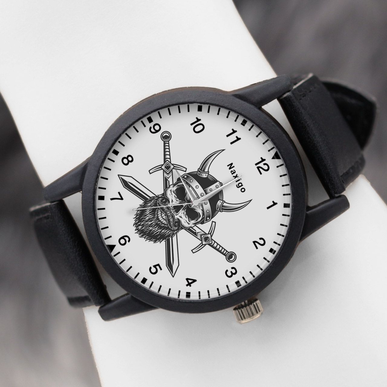 ساعت مچی عقربه ای ناکسیگو مدل Vikings کد LF13945 -  - 5