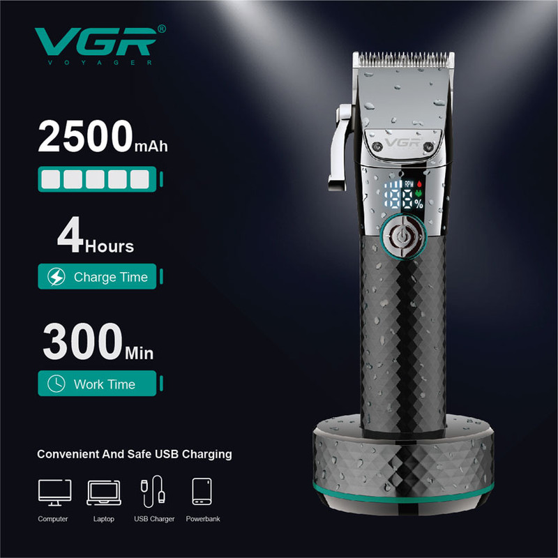 ماشین اصلاح موی سر و صورت وی جی ار مدل V-682