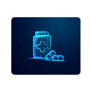 ماوس پد پاد آفرین مدل روز پزشک دکتر بیمارستان داروخانه نوار قلب پزشکی کد P437 سایز 19*24 سانتی متر