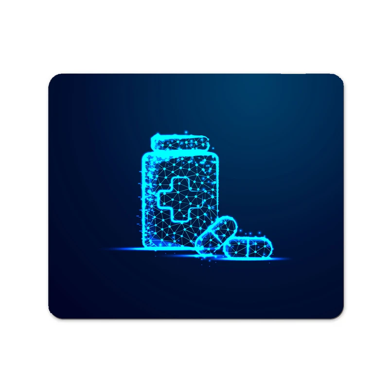 ماوس پد پاد آفرین مدل روز پزشک دکتر بیمارستان داروخانه نوار قلب پزشکی کد P437 سایز 19*24 سانتی متر