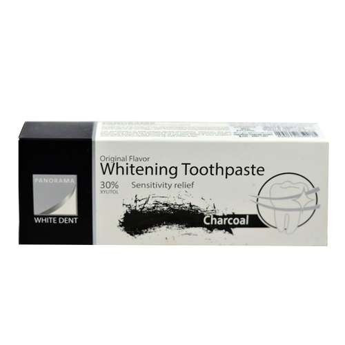 خمیر دندان پانوراما مدل ذغالی حجم 75 میلی لیتر