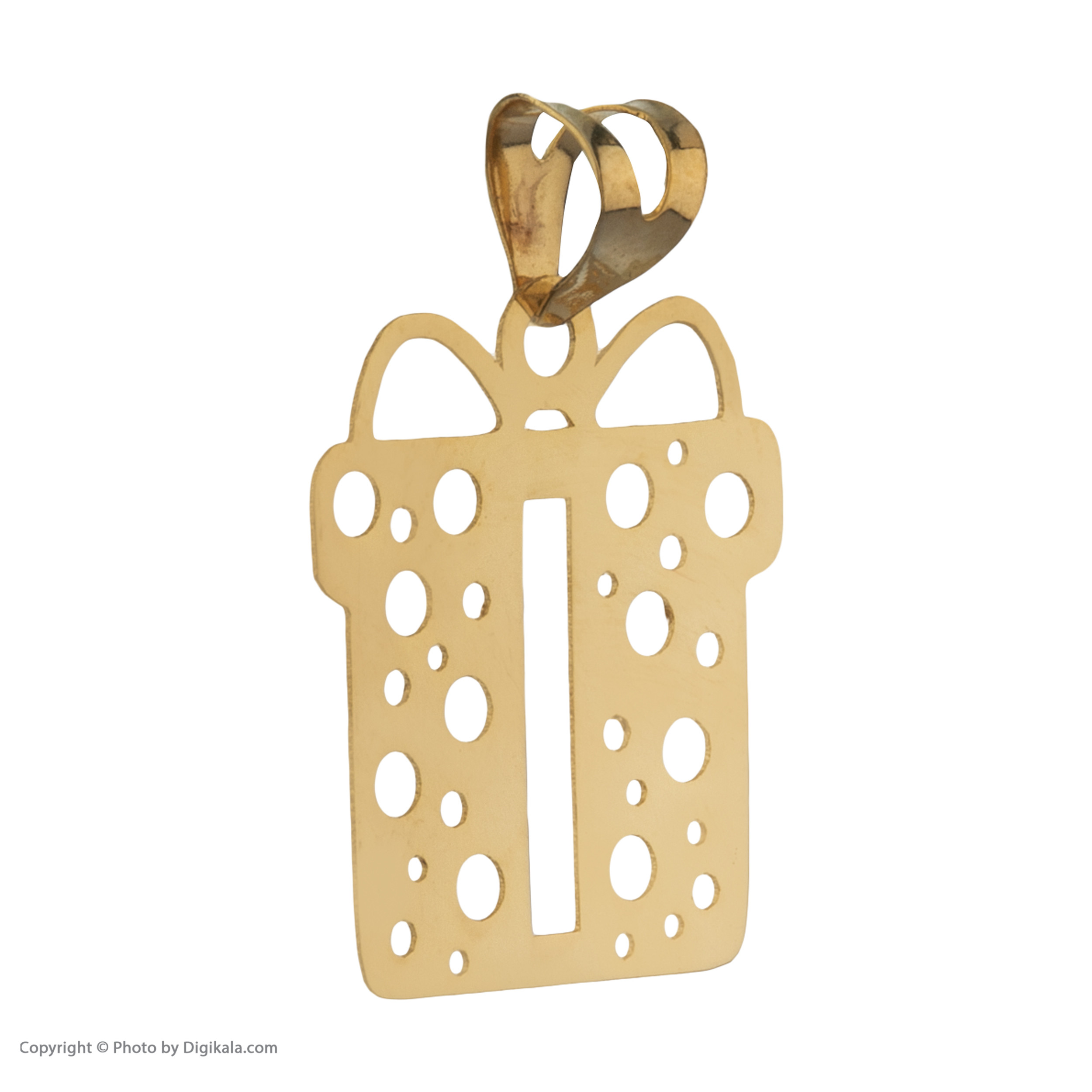 آویز گردنبند طلا 18 عیار دخترانه مایا ماهک مدل MM1145