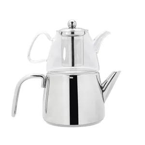 ست کتری و قوری کاراجا مدل Amisos گنجایش کتری 1.8 لیتر گنجایش قوری 0.85 لیتر