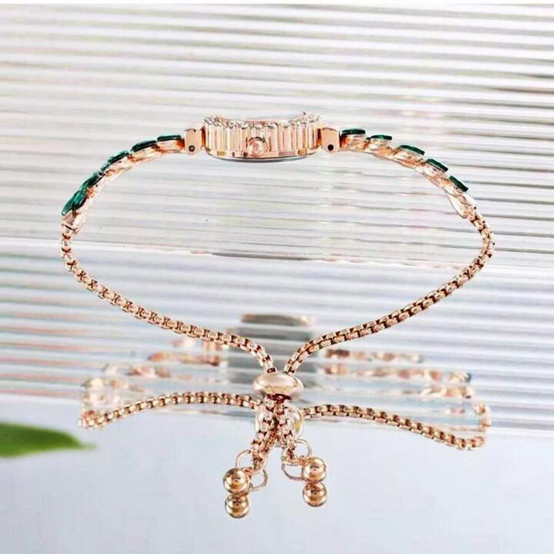 ساعت مچی عقربه ای زنانه مدل نگینی 011 ساعت مچی عقربه ای زنانه مدل نگینی 011