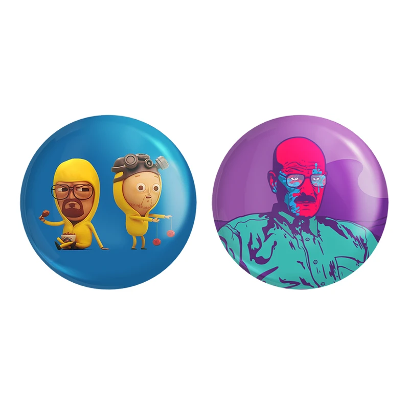 مگنت خندالو طرح والتر وایت سریال Breaking Bad کد 1329913296 مجموعه 2 عددی