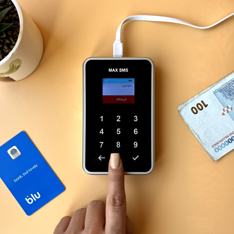 دستگاه ذخیره ساز شماره تماس مشتریان مکث اس ام اس مدل دایورت touch