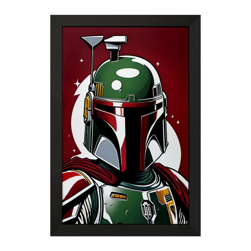 تابلو خندالو مدل جنگ ستارگان (Star Wars) کد F8075