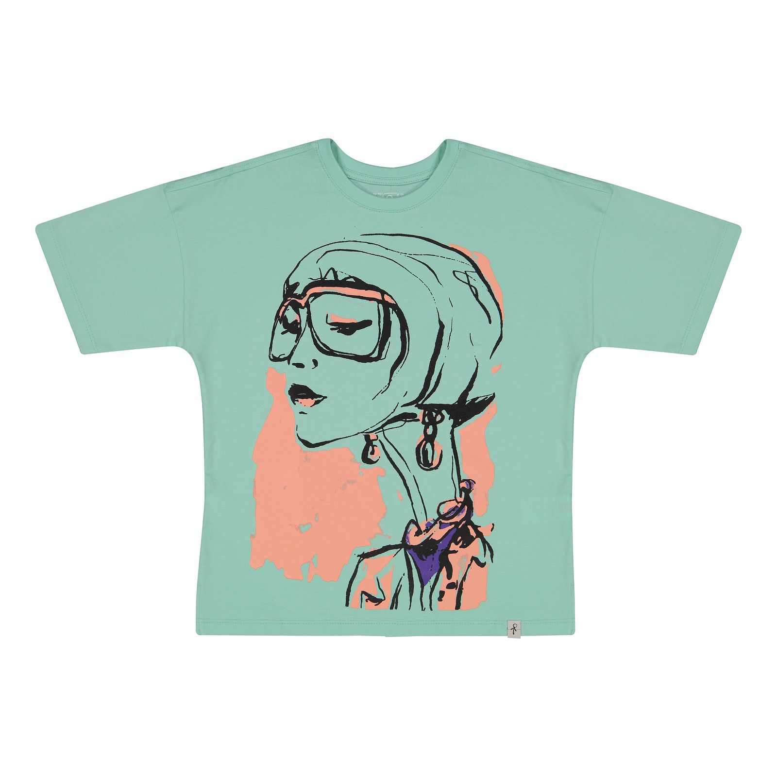 تی شرت آستین کوتاه دخترانه سون پون مدل 1114 -  - 11