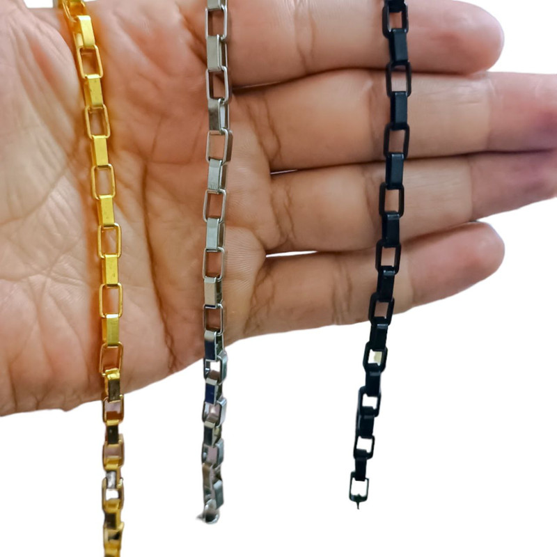 دستبند مردانه مدل آجری استیل دستبند مردانه مدل آجری استیل