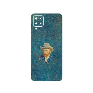 MAHOOT Self portrait with a gray felt hat Cover Sticker for Samsung Galaxy F12