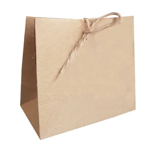 ساک هدیه مدل کرافت ساده بسته 100 عددی