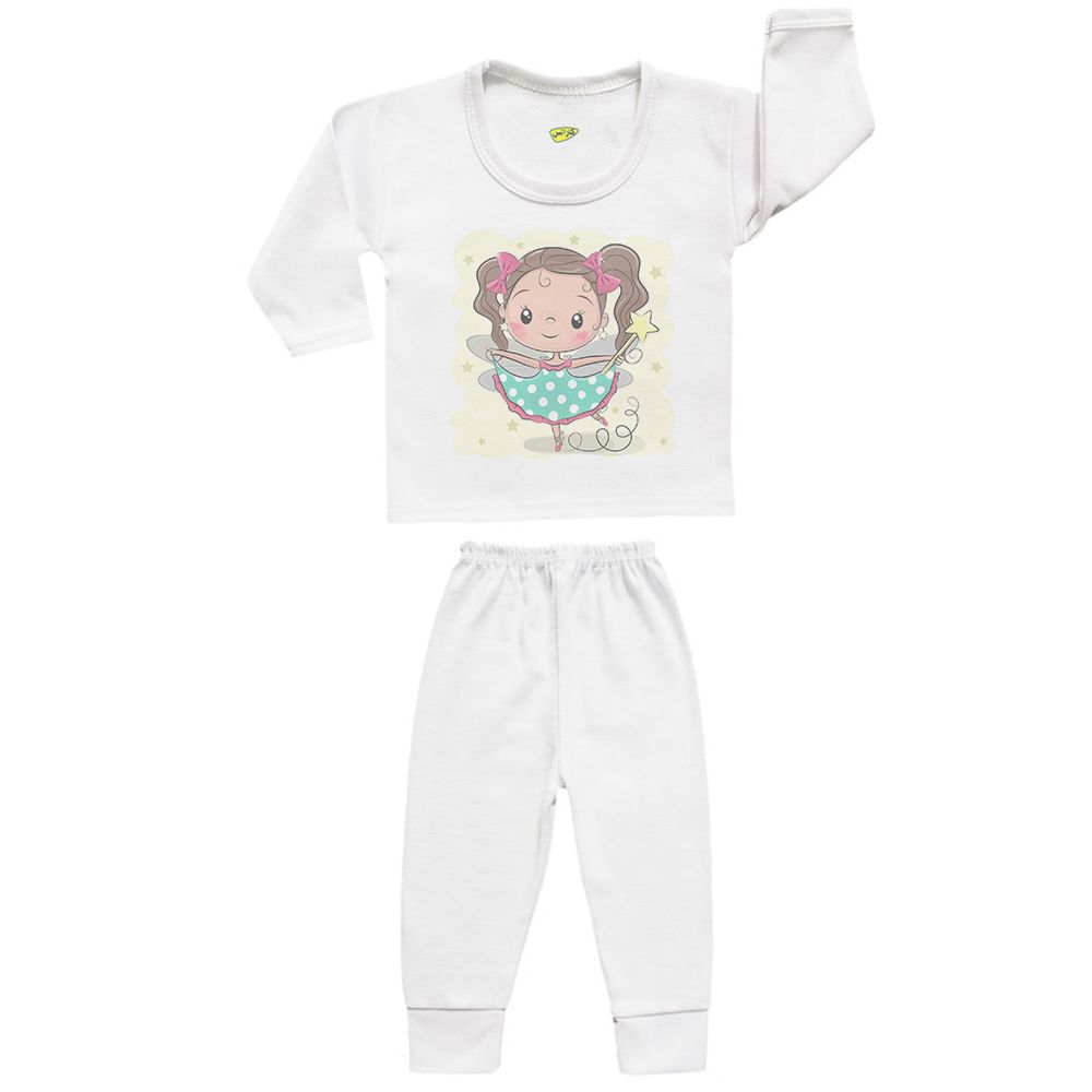 ست تی شرت و شلوار نوزادی کارانس مدل SBS-3137
