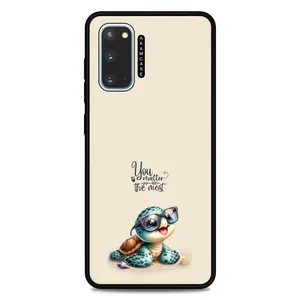 AKAM AMC-WSGS20-ANIMALS QOUTES-3 Cover For Samsung Galaxy S20