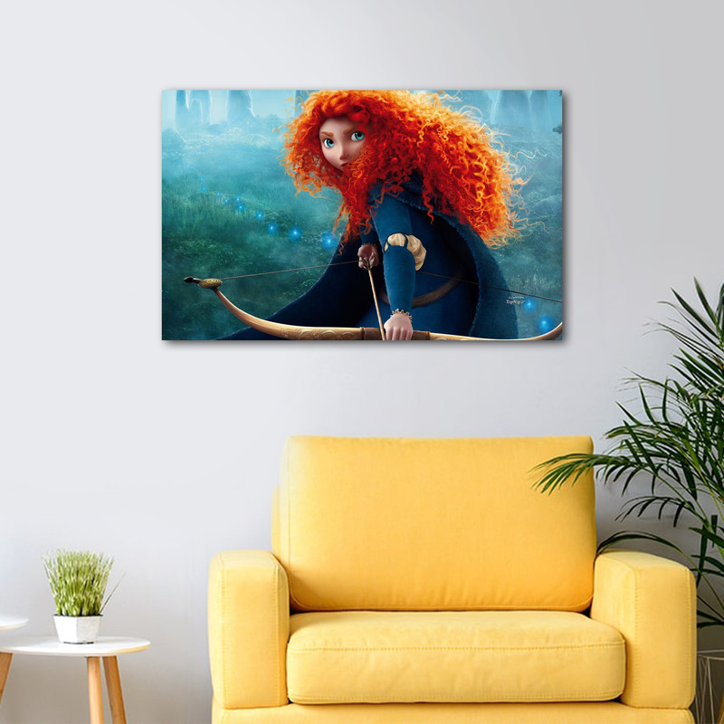 تابلو شاسی عرش مدل فانتزی انیمیشن شجاع مریدا کد As4092