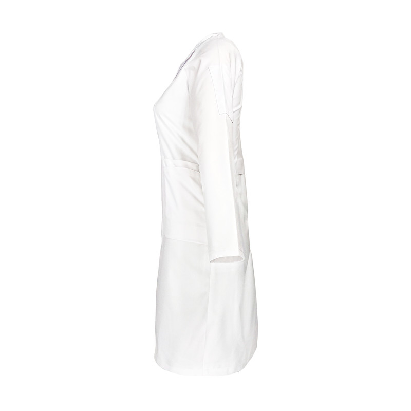روپوش پزشکی مدل سه جیب پاکتی کد J110