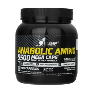 کپسول آنابولیک آمینو 5500 الیمپ بسته 400 عددی 