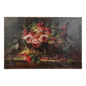 تابلو نقاشی مدل گل رز