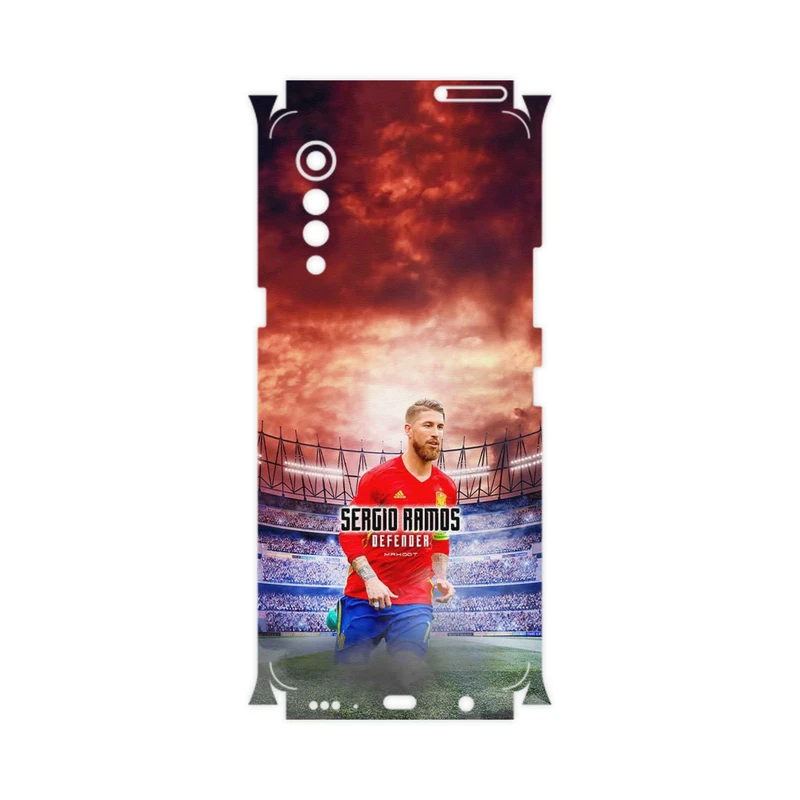 برچسب پوششی ماهوت مدل Sergio Ramos-FullSkin مناسب برای گوشی موبایل ال جی Velvet 5G