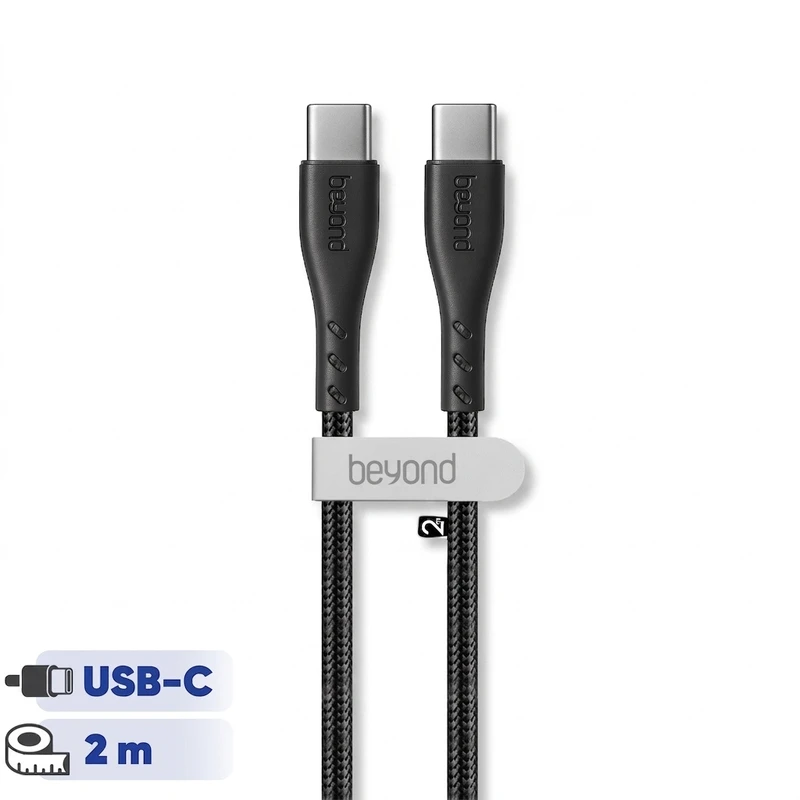 کابل USB-C بیاند مدل BCC-402KF CHARGE طول 2 متر