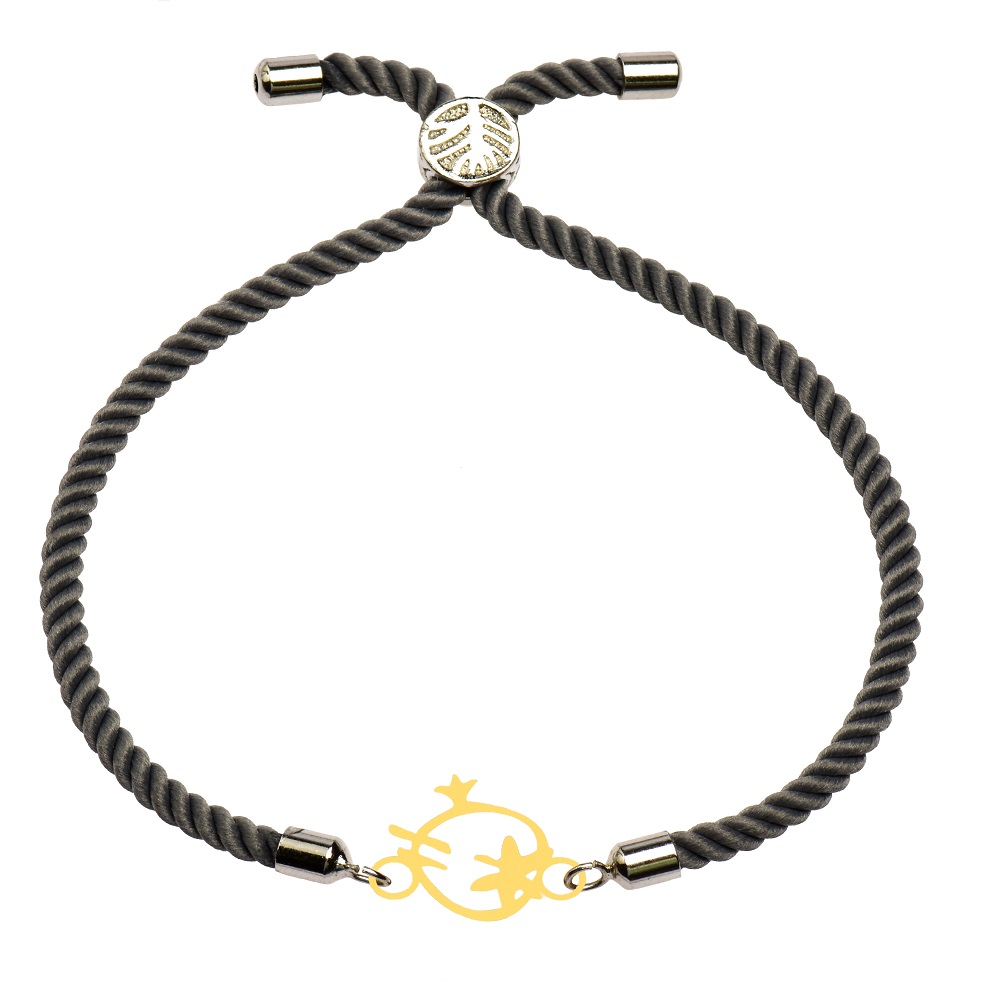 دستبند طلا 18 عیار زنانه کرابو طرح انار مدل kr101009