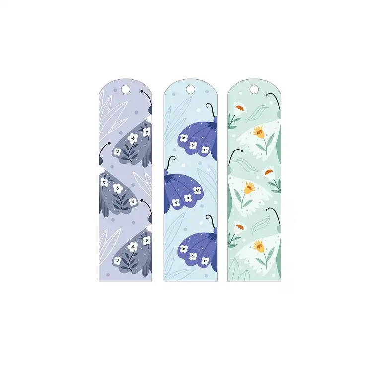 نشانگر کتاب مدل پروانه مجموعه 3 عددی