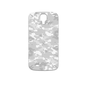 MAHOOT Army-Snow-Pixel Cover Sticker for Samsung Galaxy S4