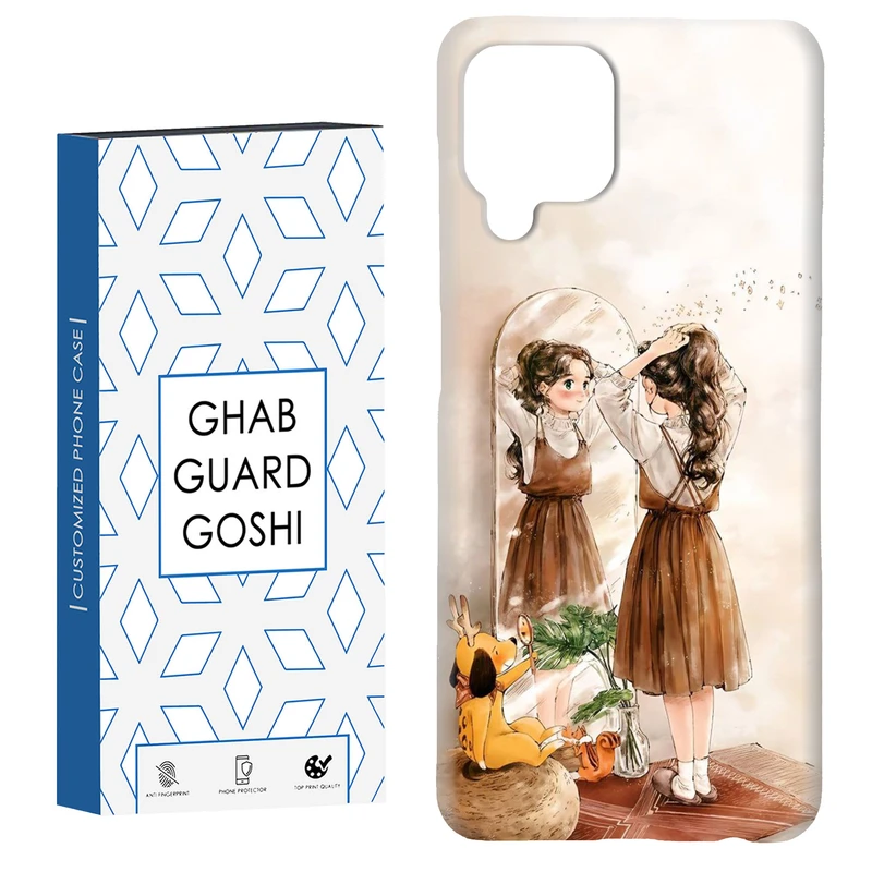 کاور قاب گارد گوشی طرح دخترانه کد Dimo-019 مناسب برای گوشی موبایل سامسونگ Galaxy A22 4G / Galaxy M32 4G