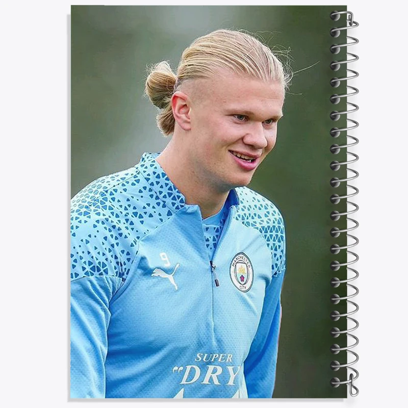 دفتر مشق 100 برگ خندالو طرح ارلینگ هالند (Erling Haaland) کد 36359