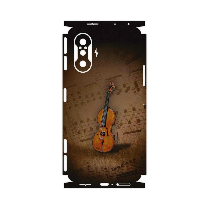 برچسب پوششی ماهوت مدل Violin_Instrument-FullSkin مناسب برای گوشی موبایل شیائومی Redmi K40 Gaming