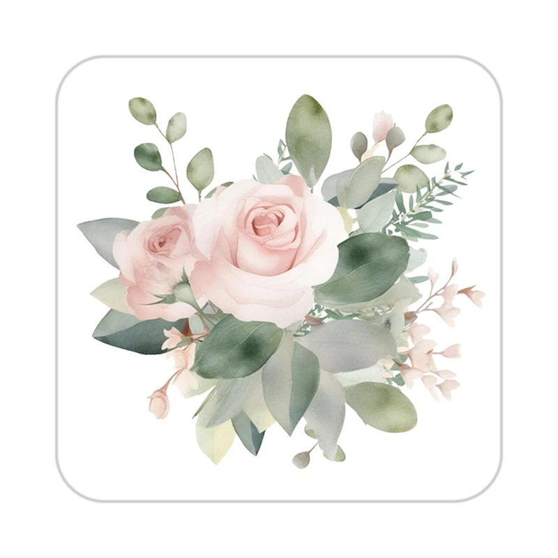 زیر لیوانی کاکتی طرح گل مدل mp18438