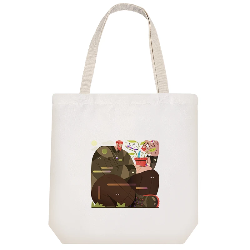 ساک خرید خندالو مدل مرد طبیعت دوست کد H1961