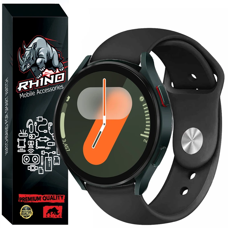 بند راینو مدل Silicone مناسب برای ساعت هوشمند سامسونگ Galaxy Watch 7 44mm