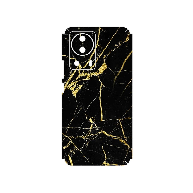 برچسب پوششی ماهوت مدل Graphite_Gold_Marble مناسب برای گوشی موبایل شیائومی 13 Lite
