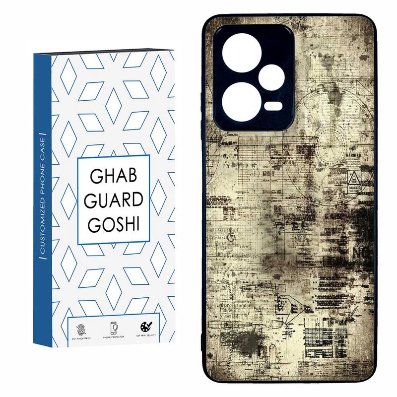 کاور قاب گارد گوشی طرح قدیمی کد TPU-164 مناسب برای گوشی موبایل شیائومی  REDMI NOTE 12 PRO 5G