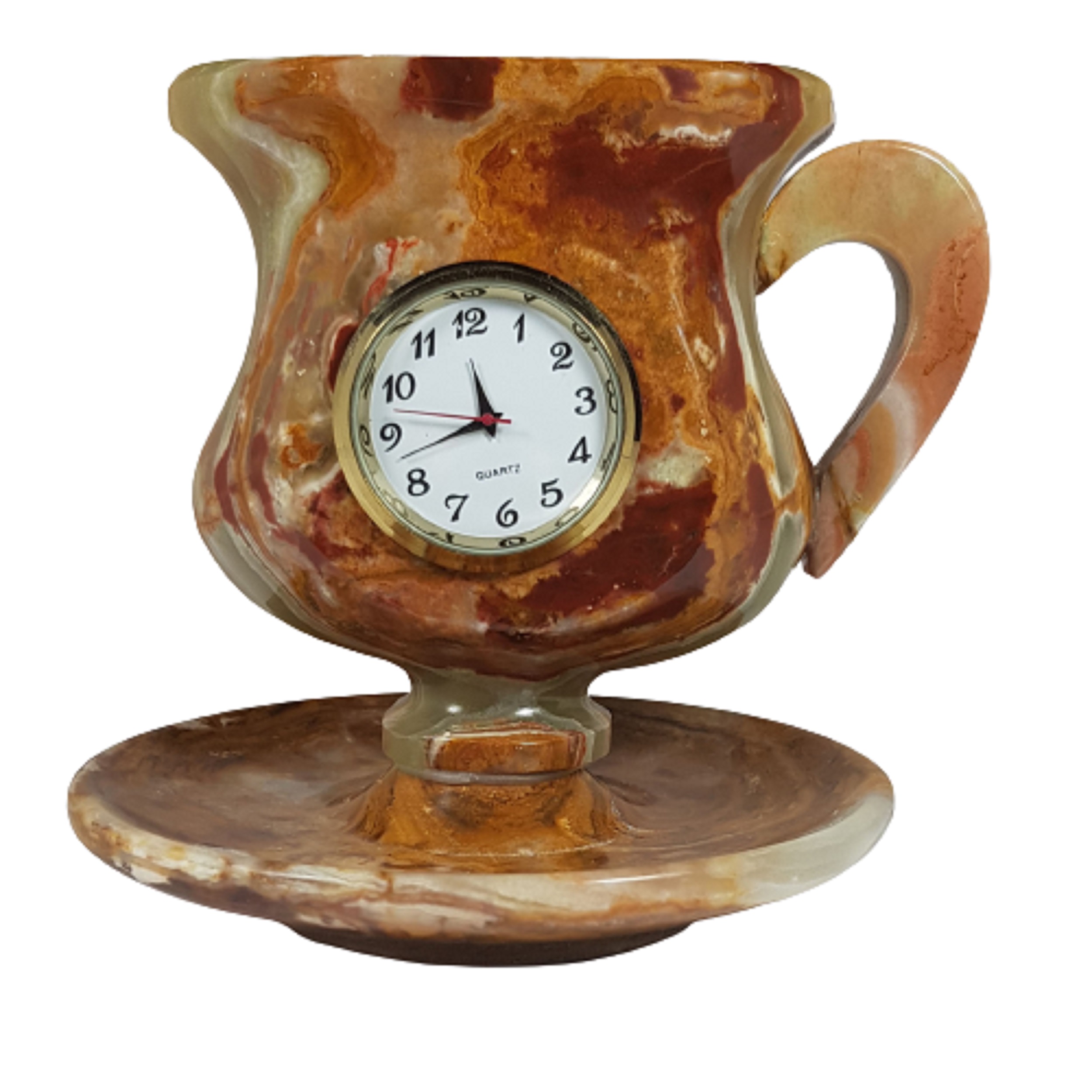 ساعت رومیزی مدل نیم فنجان کد 1361