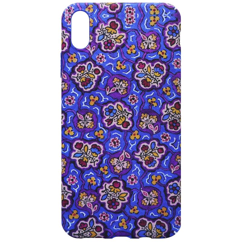 کاور طرح Blue and Red Flowers مدل HM-01 مناسب برای گوشی موبایل اپل IPhone XS Max