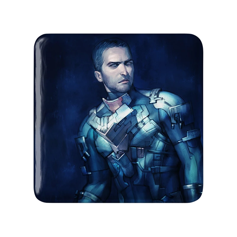 مگنت خندالو طرح بازی دد اسپیس (Dead Space) مدل مربعی کد 35061