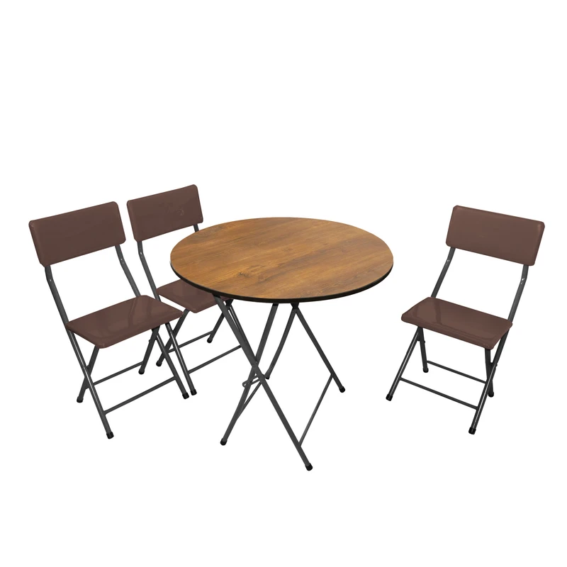 میز و صندلی ناهارخوری سه نفره میزیمو مدل خاطره کد 9801