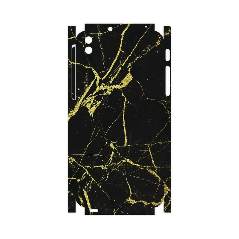 برچسب پوششی ماهوت مدل Graphite-Gold-Marble-FullSkin مناسب برای گوشی موبایل اچ تی سی Desire 816