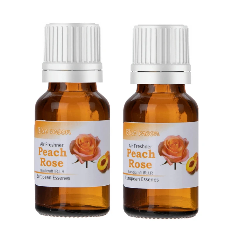 اسانس خوشبوکننده هوا مدل  رز هلویی حجم 17 میلی لیتر بسته 2 عددی