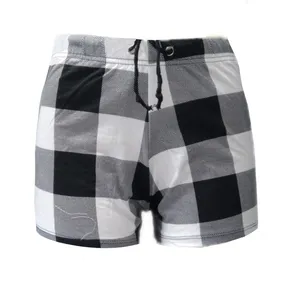 شلوارک زنانه مدل چهارخانه کد 7173