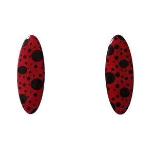 گیره مو زنانه طرح کفش دوزکی مدل 2019 بسته 2 عددی