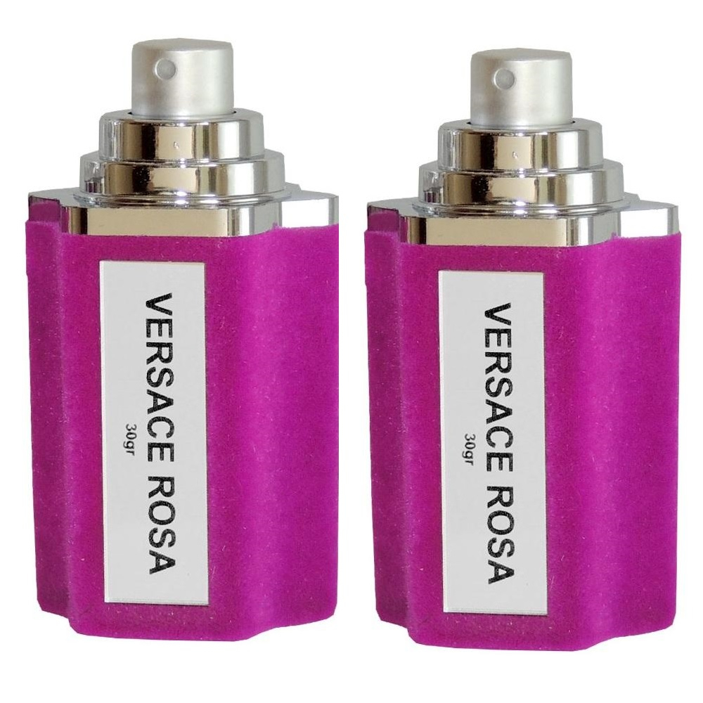 ادو پرفیوم زنانه ژولییتا مدل Versace Rosa  حجم 30 میلی لیتر مجموعه 2 عددی