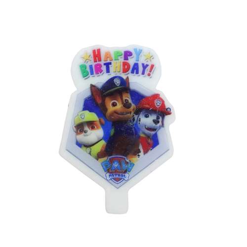 شمع تولد مدل سگهای نگهبان کد 0032