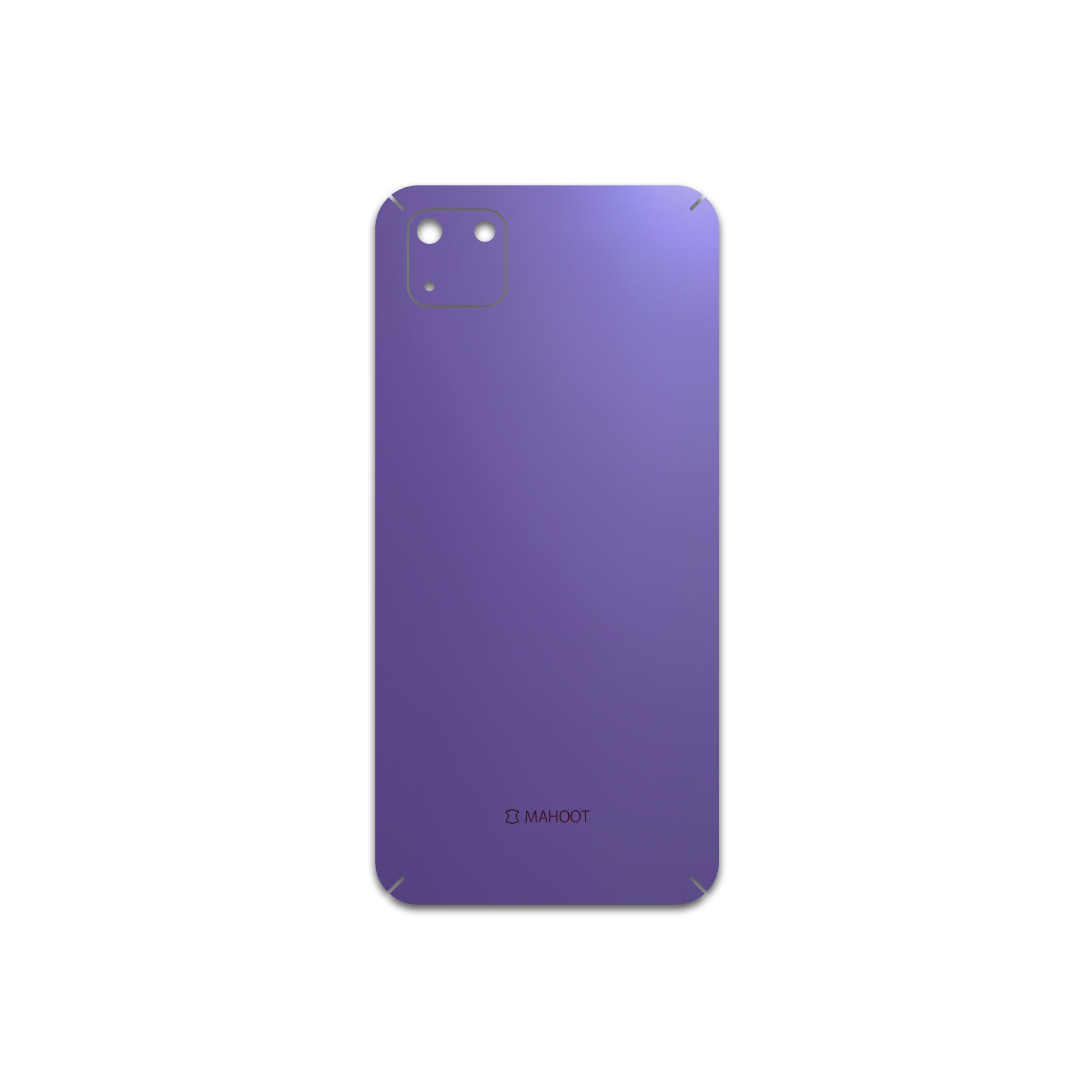 برچسب پوششی ماهوت مدل Matte-BlueBerry مناسب برای گوشی موبایل هوآوی Y5p