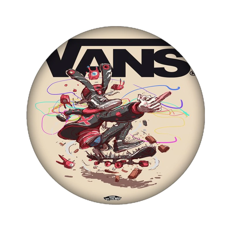 استیکر تزئینی موبایل مدل Vans کد 4043